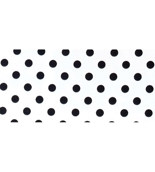 Polka Dot Tablecloth 120"L x 60"W